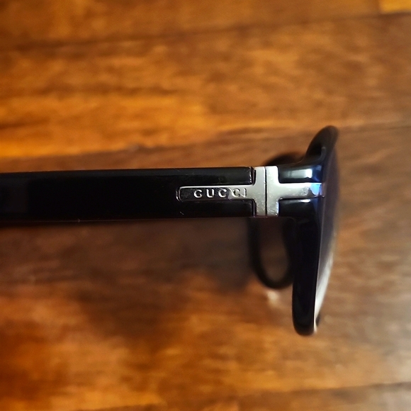 ๐H.P๐ ๐EUC Authentic Gucci Unisex Aviator Sunglasses with Case - Picture 7 of 8